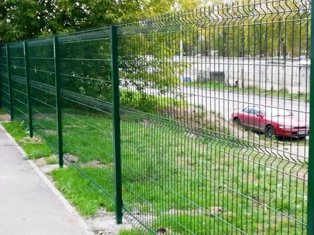 Установка 3D забора