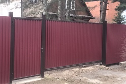 Заборы из профлиста